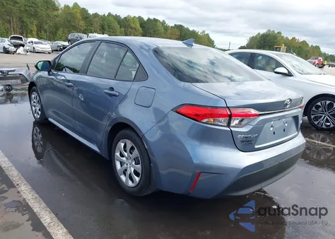 2025 Toyota Corolla Le z USA, uszkodzony, nr VIN 5YFB4MDE7SP347926